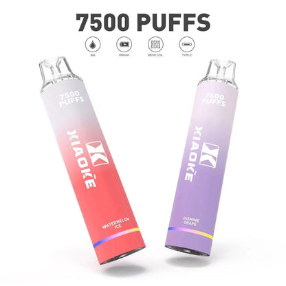 XIAOKE梟客一次性7500 PUFFS 台灣現貨